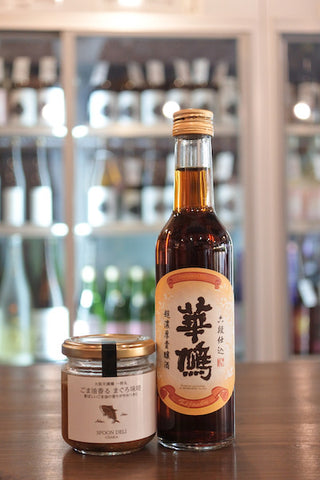 華鳩 六段仕込 貴醸酒 × ごま油香る まぐろ味噌